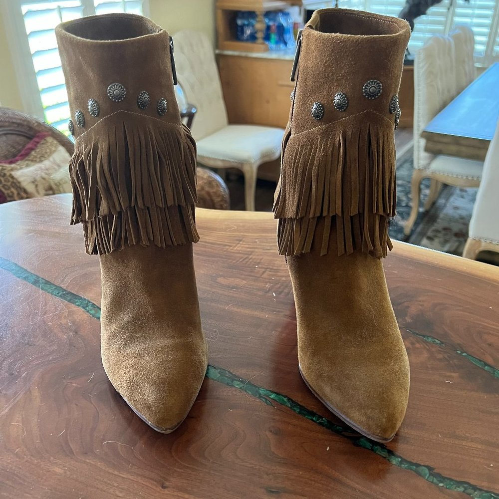 Belle by Sigerson Morrison Yardley Fringe Boot